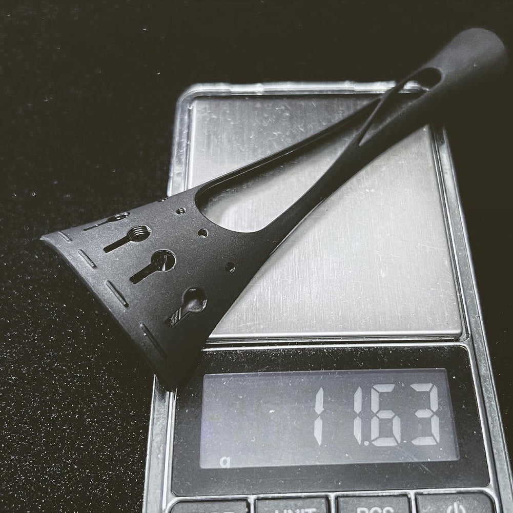 STRADPET French Style Titanium Tailpiece Set for violin with Titanium tailgut Pro, Optional with or without fine tuners