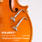 STRADPET Titanium Chinrest Clamps, Hook Type, for Violin, 4/4,4/3 (Refine Version)