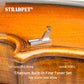 STRADPET 내장 티타늄 파인 튜너 세트, LOOP-end 현, 바이올린 액세서리, 4/4 