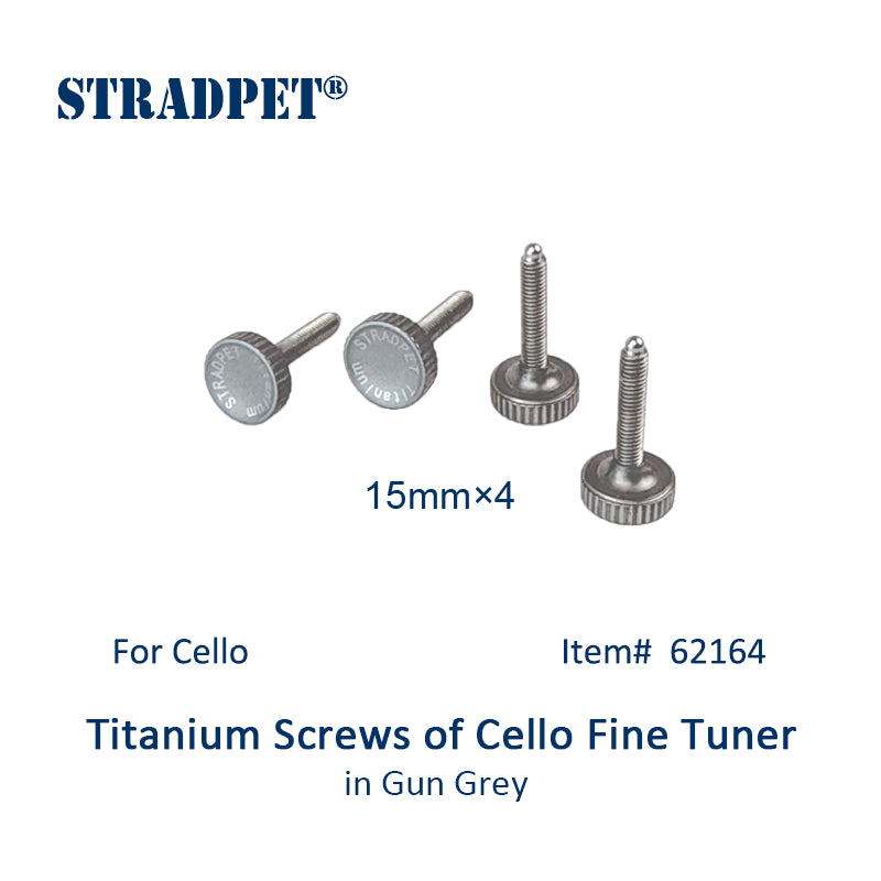 STRADPET 셀로 파인 튜너 티타늄 나사(4개)(15mm) 
