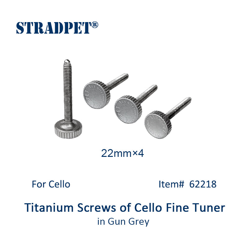 STRADPET 셀로 파인 튜너 티타늄 나사(4개)(22mm) 