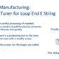 STRADPET Built-in Titanium Fine Tuner Set for LOOP-end string, Violin accessories, 4/4