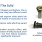 STRADPET Titanium End Button, Hollow type for Violin and Viola