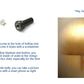 STRADPET Titanium End Button, Hollow type for Violin and Viola
